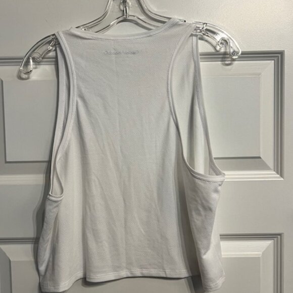 Outdoor Voices Lightweight White Exercise Dress Tank Top – Size XL - Picture 3 of 5